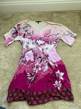 White House Black Market Blush Pink Top